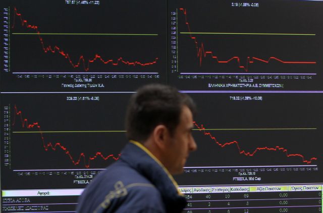 Απώλειες άνω του 2% σημειώνει το Χρηματιστήριο